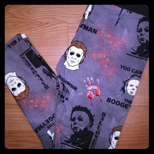 Michael Myers Halloween Leggings